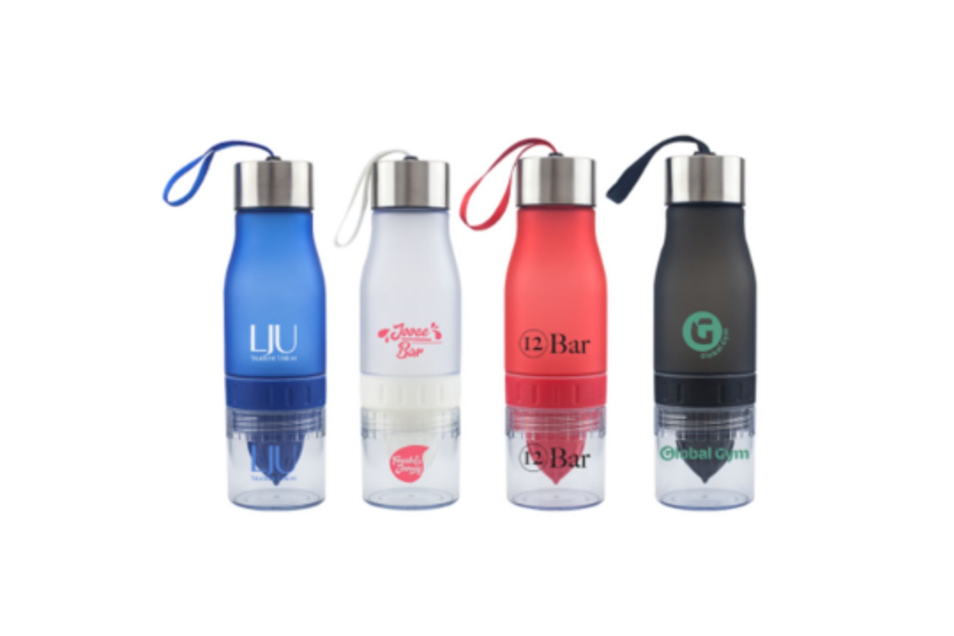 50x BRAND NEW MONACO Infuser Bottle - BLACK. RRP £5.99 EACH. Features a stylish metal lid with