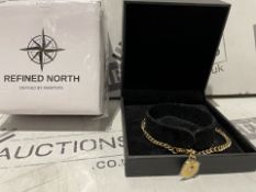 20 X BRAND NEW INDIVIDUALLY BOXED REFINED NORTH DEFINED BY AMBITION BRACELETS (DESIGNS MAY VARY S/R