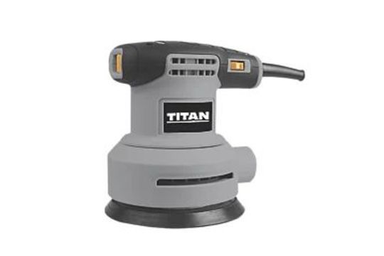 Titan TTB888SDR 125mm Electric Random Orbit Sander 240V. - PW5.