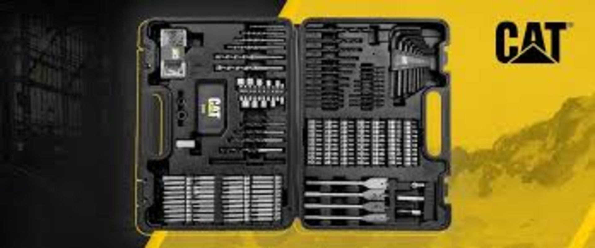 3 X Brand New CAT DA01903 Impact Drill Driver Bit Set, 201 pcs RRP £79. Wide Range of