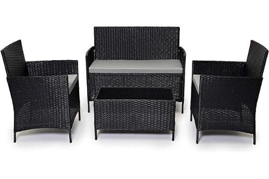 TRADE LOT 2 x Rattan Garden Furniture Sets for Patio Conservatory Indoor Outdoor 4 Seater Piece - Image 8 of 8