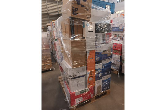 Large Pallet of Unchecked & Untested Printers From Brands Such As: HP, Canon, Epson, Brother, - Image 10 of 15