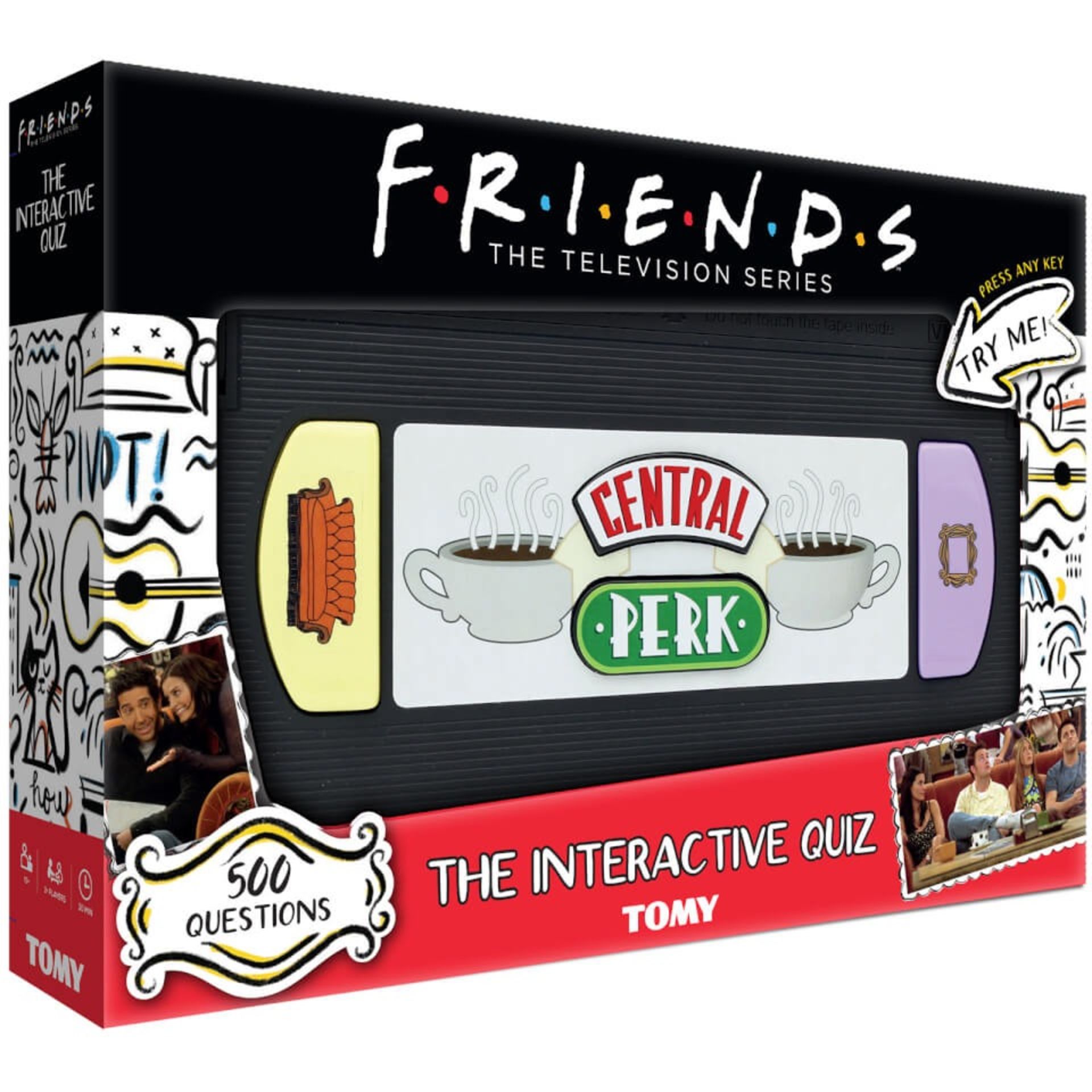 12x NEW - Tomy Games Friends the Interactive Quiz Game - ER30