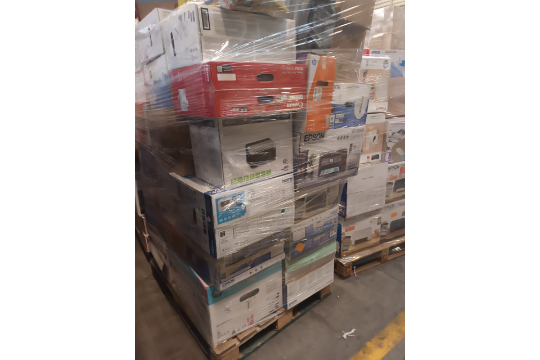 Large Pallet of Unchecked & Untested Printers From Brands Such As: HP, Canon, Epson, Brother, - Image 14 of 15