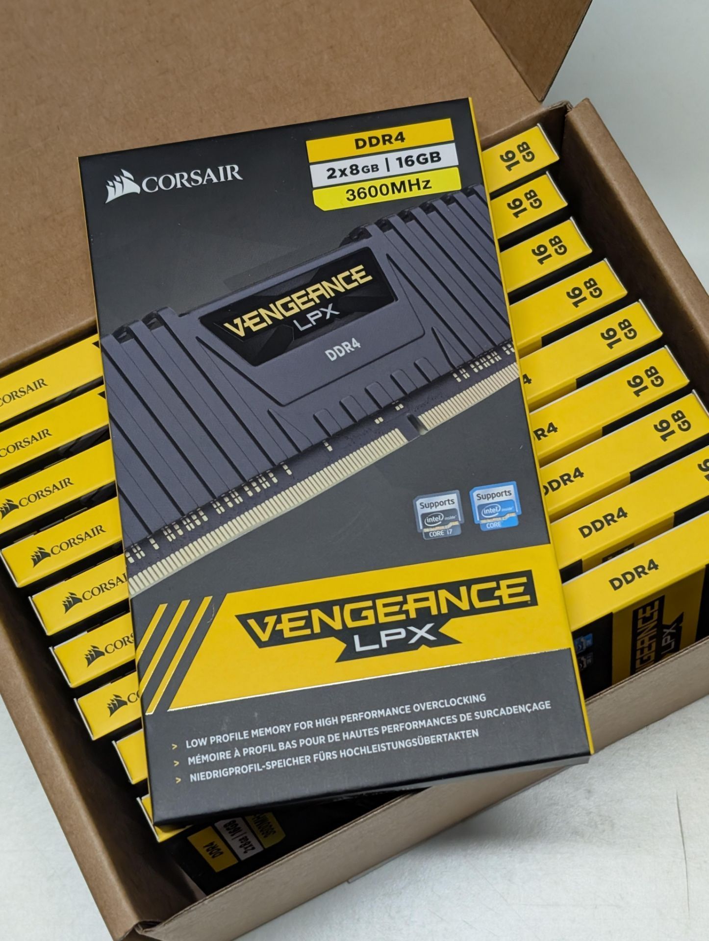 TRADE PACK 10x BRAND NEW CORSAIR VENGEANCE LPX DDR4 RAM 16GB (2x8GB ...