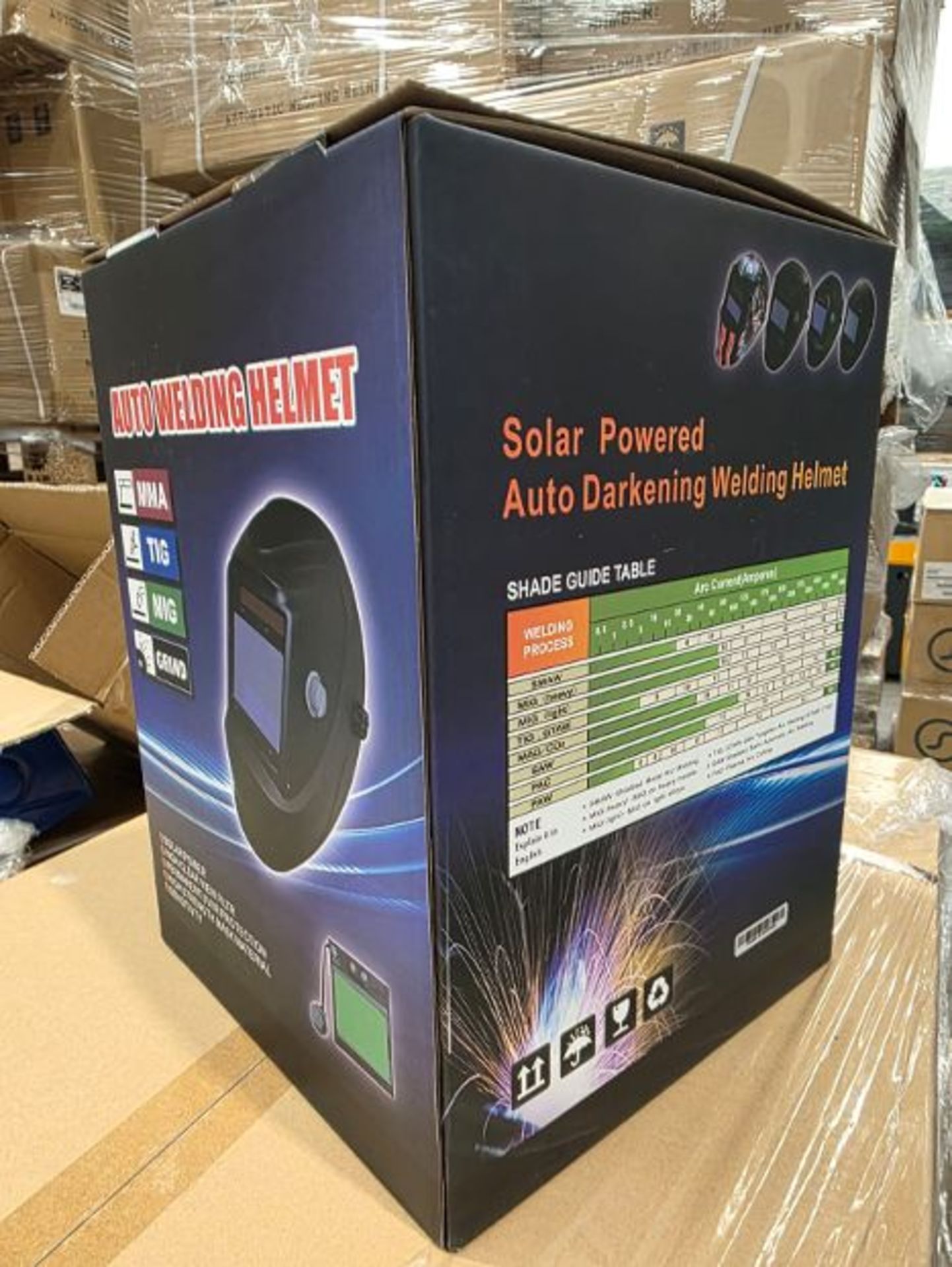 Trade Lot 10 x New & Boxed True Colour Auto Darkening Welding Helmet Mask Hood TIG MIG ARC - Image 3 of 3