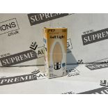 144 X BRAND NEW TCP AMBIENT EACH LIGHT SOFT LIGHT LED FILAMENT B22 LIGHT BULBS R15-10