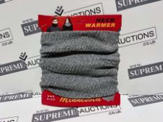 TRADE LOT 150 X BRAND NEW CLASSIC RIB KNIT MULTI LAYERED NECK WARMERS R7.5