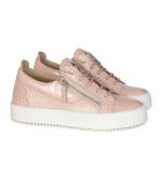 GUESEPPE XANOTTI PINK TRAINERS. SIZE 7 UK.