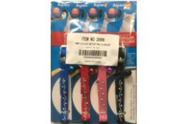 2,500 X BRAND NEW PREMIUM ASSORTED CAT AND DOG COLLARS IN VARIOUS DIFFERENT COLOURS, DESIGNS AND