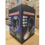 Trade Lot 24 x New & Boxed YG-6000 - Auto Darkening Welding Helmet Mask TIG MIG ARC GRIND. • Viewing
