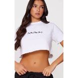 100 PIECE MIXED LOT OF ASSORTED WOMENS CLOTHING FROM POPULAR ONLINE BRANDS SUCH AS PRETTY LITTLE