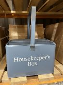 4x BRAND NEW CHARLES BENTLEY MCS Housekeeper Box. RRP £9.95 EACH. (DR9-8). (MCS.HKB.01)