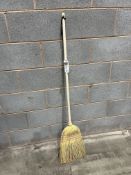 12x BRAND NEW CHARLES BENTLEY Corn Broom With Handle. RRP £15.95 EACH. (DR8-8). (KF/CB.11)