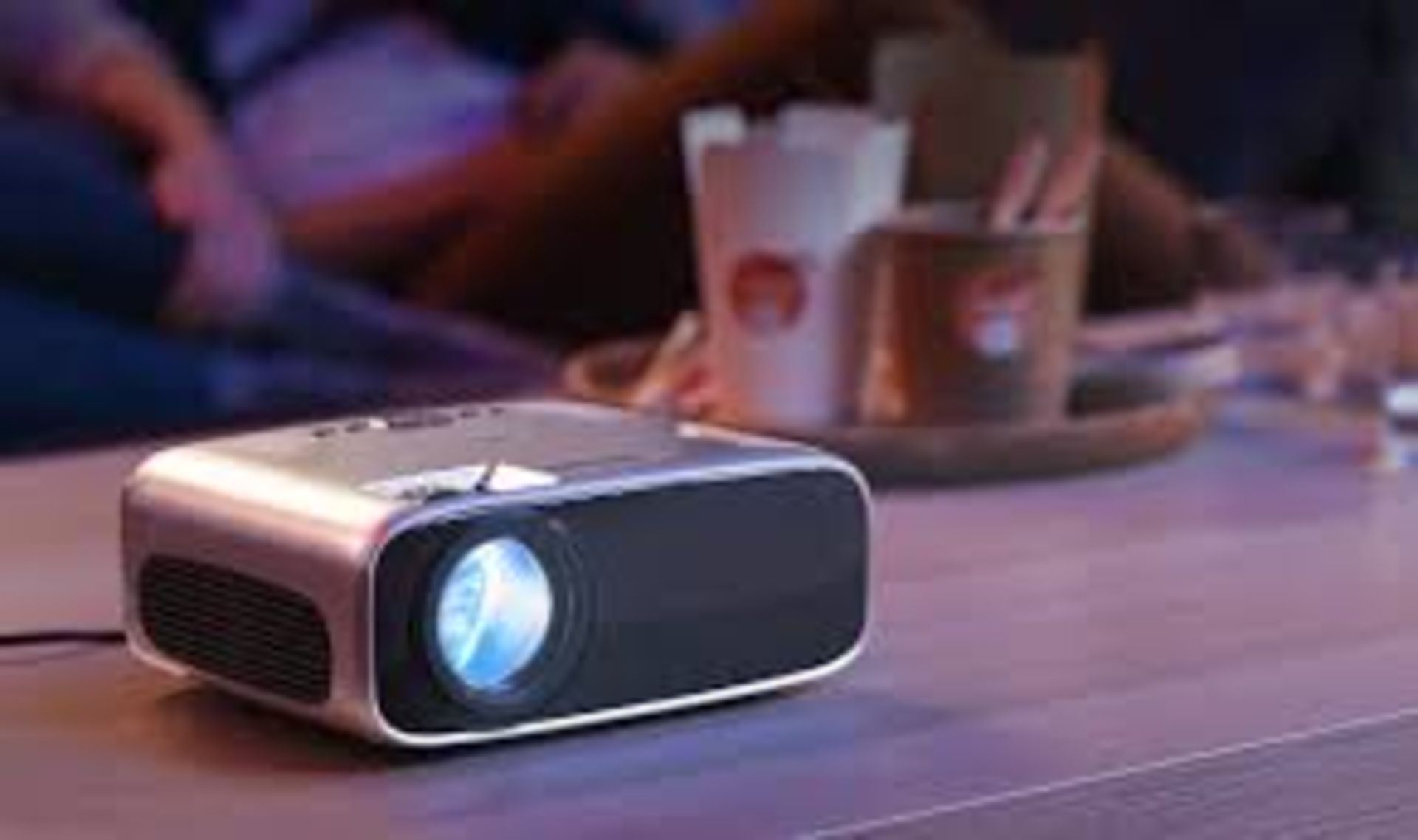 NEW & BOXED PHILIPS NeoPix Ultra 1 Projector - 1080p. RRP £159. (AO). The NeoPix Ultra One amplifies