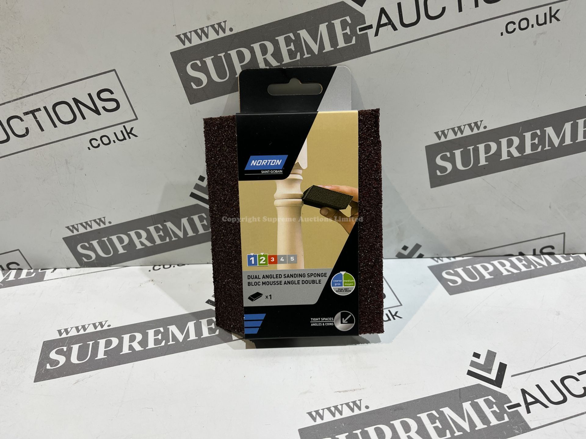 90 X RBAND NEW NORTON SAINT GOBIN DUAL ANGLED BLOC MOUSSE SANDING SPONGES R9-6
