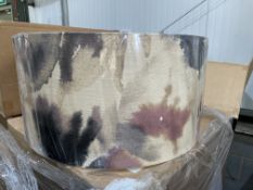 PALLET TO CONTAIN 8 X BRAND NEW BLUSH FLORAL PREMIUM LARGE LIGHT SHADES (LOC: 20.17-AA633)