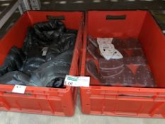 21 PIECE MIXED LOT INCLUDING WORK GILLET AND 20 PACKS OF 10 TOOLPAK SANDING DISCS (LOC: 6.6-BB1892)