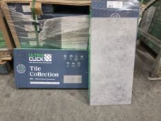 10 x New & Boxed Packs of Ultra Click SPC Luxury Vinyl Click Flooring Tiles Urban Grey Concrete with