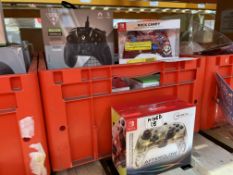18 PIECE ASSORTED GAMING CONTROLLERS LOT IN VARIOUS DESIGNS (LOC: 7.7-BB2122)