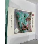 12 X BRAND NEW HEART TO HEART GIFTS PREMIUM PILLOW BED COVERS RRP £33 EACH (DESIGNS MAY VARY) (