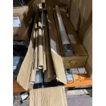 20 PIECE MIXED LOT TO CONTAIN ASSORTED BLINDS & LED TUBE LIGHTBULBS. (R10-8)