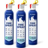 Trade Lot 50 x New & Boxed PLEMO Home Fire Extinguisher All-in-1, Car extinguisher for Kitchen,