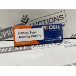 60 X BRAND NEW PACKS OF 12 PIKCELL AAA BATTERIES R11-4