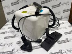 4 X PROFESSIONAL STEAM CLEANERS (DESIGNS MAY VARY) UNCHECKED UNTESTED