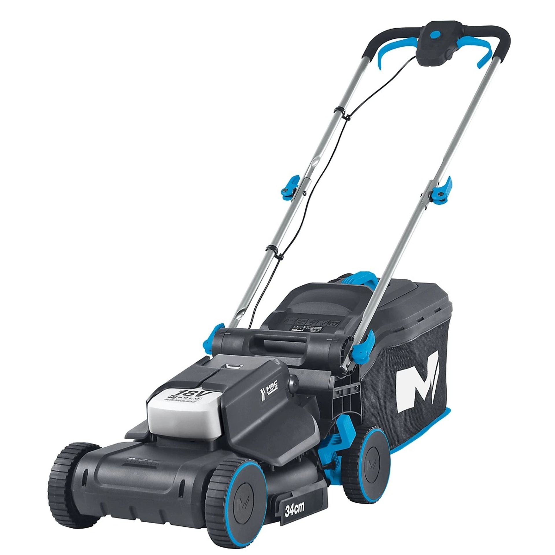 Mac Allister Solo 18V Cordless Rotary Lawnmower- MLM1834-Li-SR2(2.5)