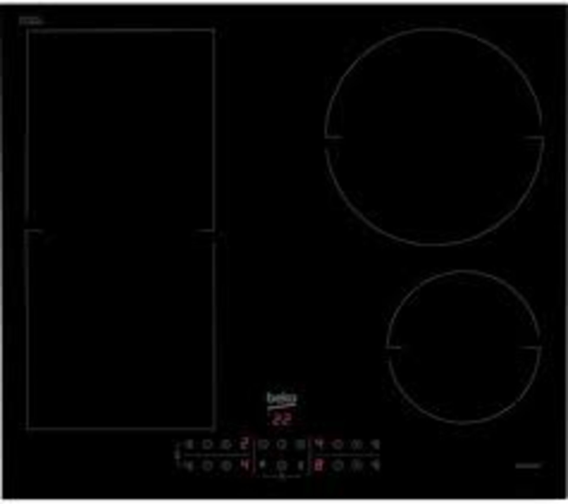 BEKO Pro HII64201MT 58 cm Electric Induction Hob - Black. - SR1.4.9.