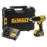 DeWalt XR 18V Li-ion Brushless Cordless Combi drill (1 x 4Ah) - DCD778M1T-GB. - SR3.5.7.