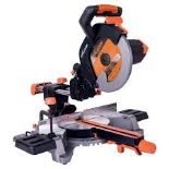 Evolution R255SMS 255mm Sliding Mitre Saw. - SR3.5.4.