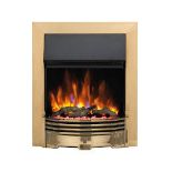 Dimplex Brass Helmsdale Inset Fireplace. - SR3.5.3.