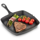 Boxed Pre-Seasoned Non-Stick Cast Iron Griddle Pan-RS1.1