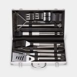Boxed 25Pcs with Metal Storage Case BBQ Tools Set-RS1.2