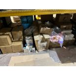 FULL BAY TO INCLUDE CLEANIG PRODUCTS, PAVO RING BINDING, TAPS, WELDING HELMET ETC R7-4