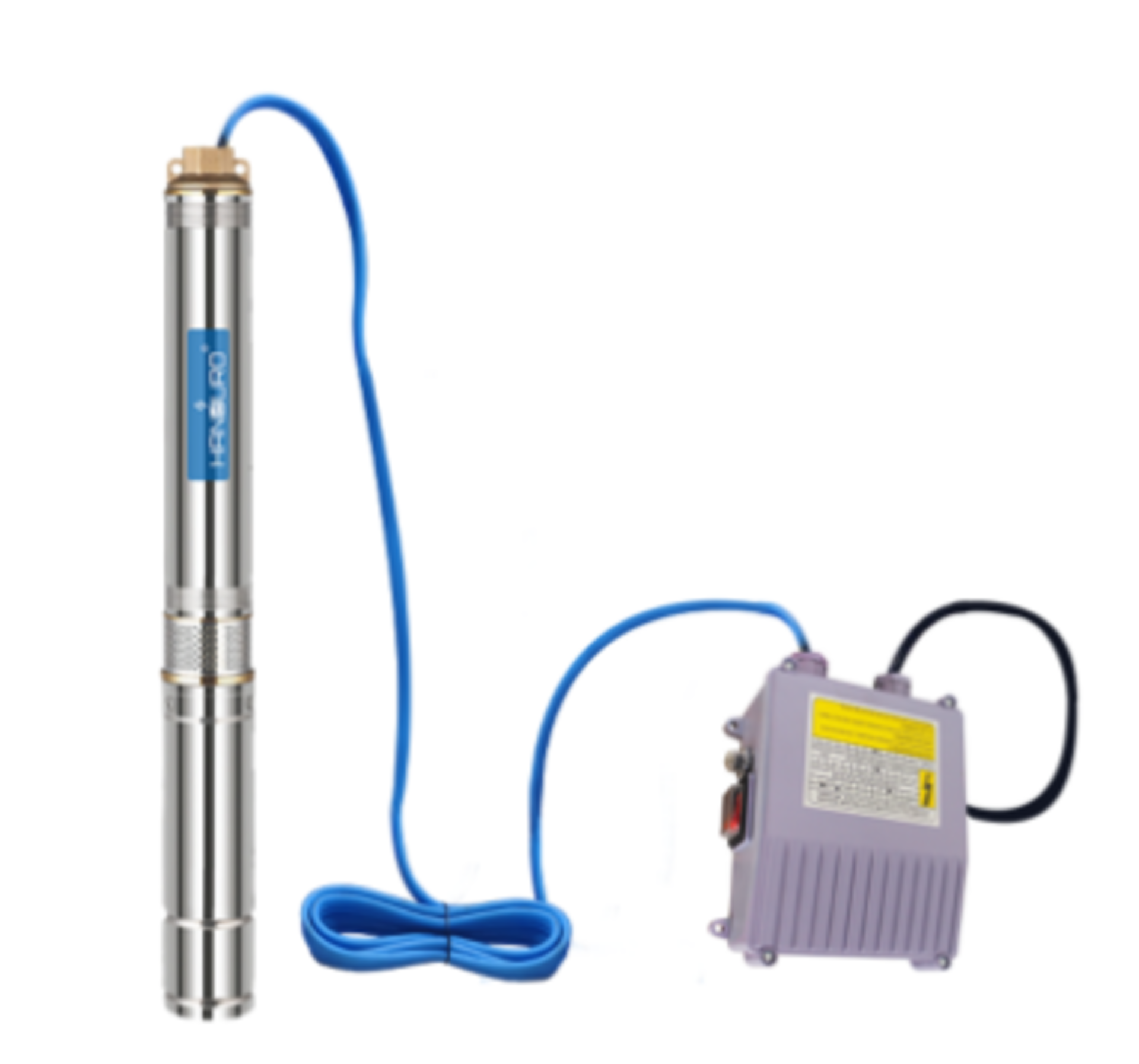 New & Boxed Handuro Water Well Submersible Pump Stainless Steel –3”/0.75HP / 230V/ Max 60mt-3,800L/ - Image 10 of 10