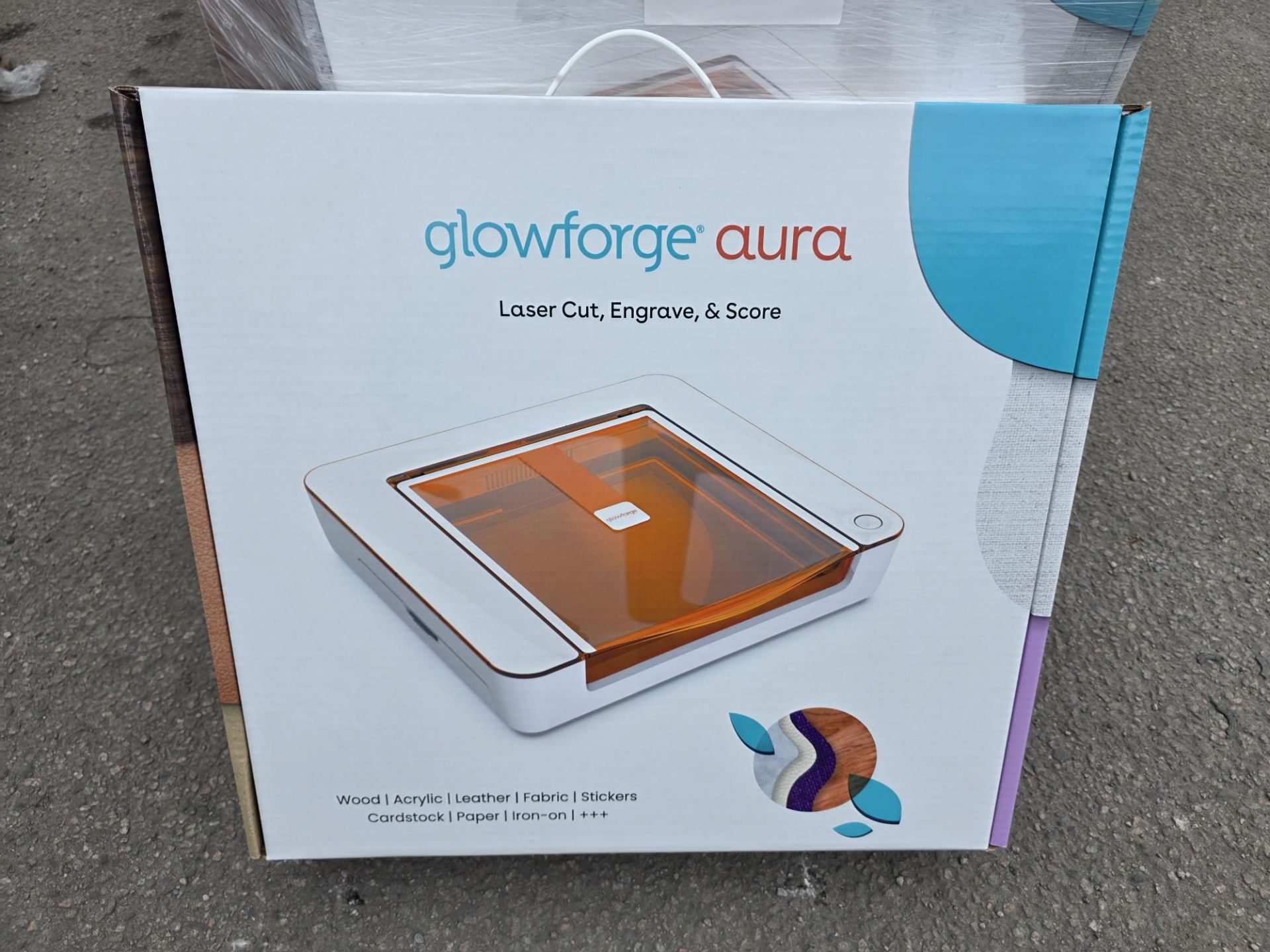 New & Boxed Glowforge Aura Craft Lasers. RRP £2,200. Laser Cut, Engrave & Score. Explore a new