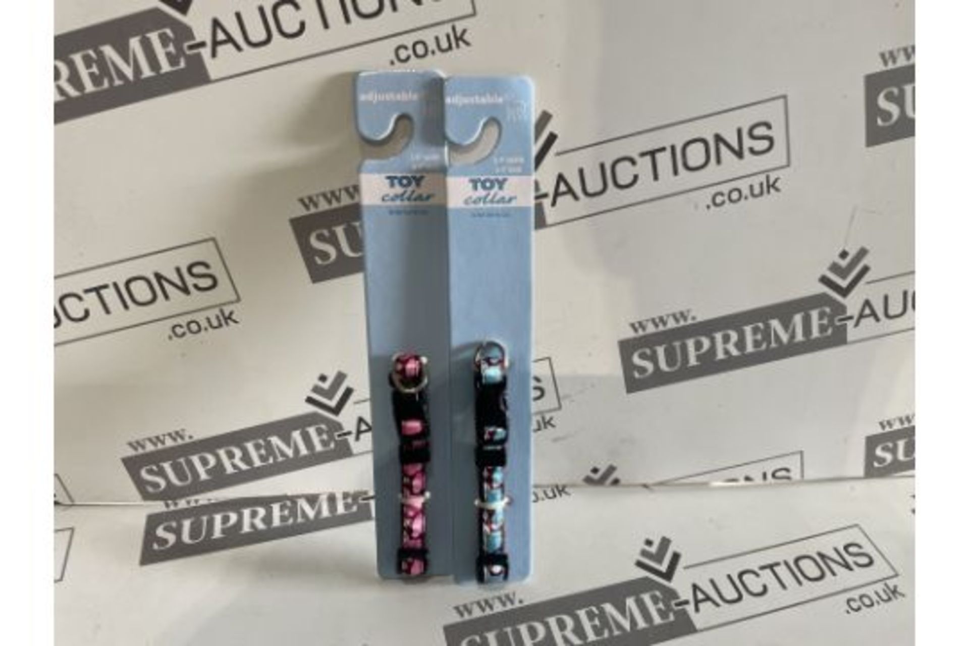 250 X BRAND NEW PREMIUM ASSORTED CAT AND DOG COLLARS IN VARIOUS DIFFERENT COLOURS, DESIGNS AND SIZES