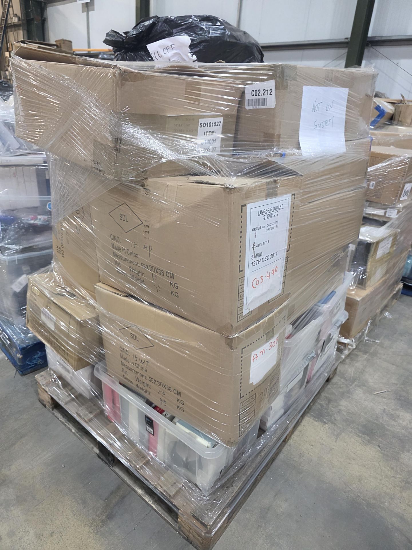 Large Pallet of Liquidated Stock – from a Major UK Retailer Mixed pallet of liquidated stock sourced