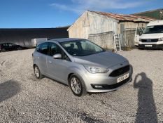 YC66 HNX, FORD C-MAX ZETEC, 2 X KEYS, LOGBOOK, 71,894 MILES, 5 SPEED