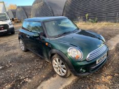 AF12 MYA, MINI COOPER D, 1 X KEY, START STOP, 107,980 MILES, 6 SPEED