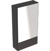 BRAND NEW Geberit - SELNOVA - Square Mirror Cabinet (1 Door & 1 Pull-Down Door, LAVA) RRP £389. (