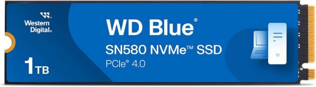 NEW & BOXED WD Blue 1TB NVME M.2 SSD. (OFC)