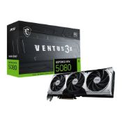 BRAND NEW & BOXED MSI GeForce RTX 5080 16G VENTUS 3X OC PLUS Graphics Card. RRP £1099.95. (AO).