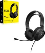 2x BRAND NEW SEALED CORSAIR HS35 Surround V2 Multiplatform Gaming Headset. RRP £44.99 EACH. (AO).