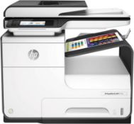 NEW & BOXED HP PageWide Pro MFP 477dw Multifunction Printer. RRP £599. (SR). Unmatched speeds-up