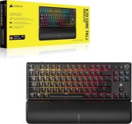 BRAND NEW & BOXED CORSAIR K70 CORE TKL WIRELESS RGB Tenkeyless Mechanical Gaming Keyboard. RRP £