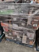 PALLET OF UNCHECKED & UNTESTED SMALL DOMESTIC APPLIANCES & OTHER ITEMS. MAY INCLUDE: TVs, KETTLES,